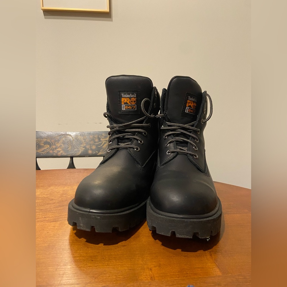 Timberland PRO steel toe work boots